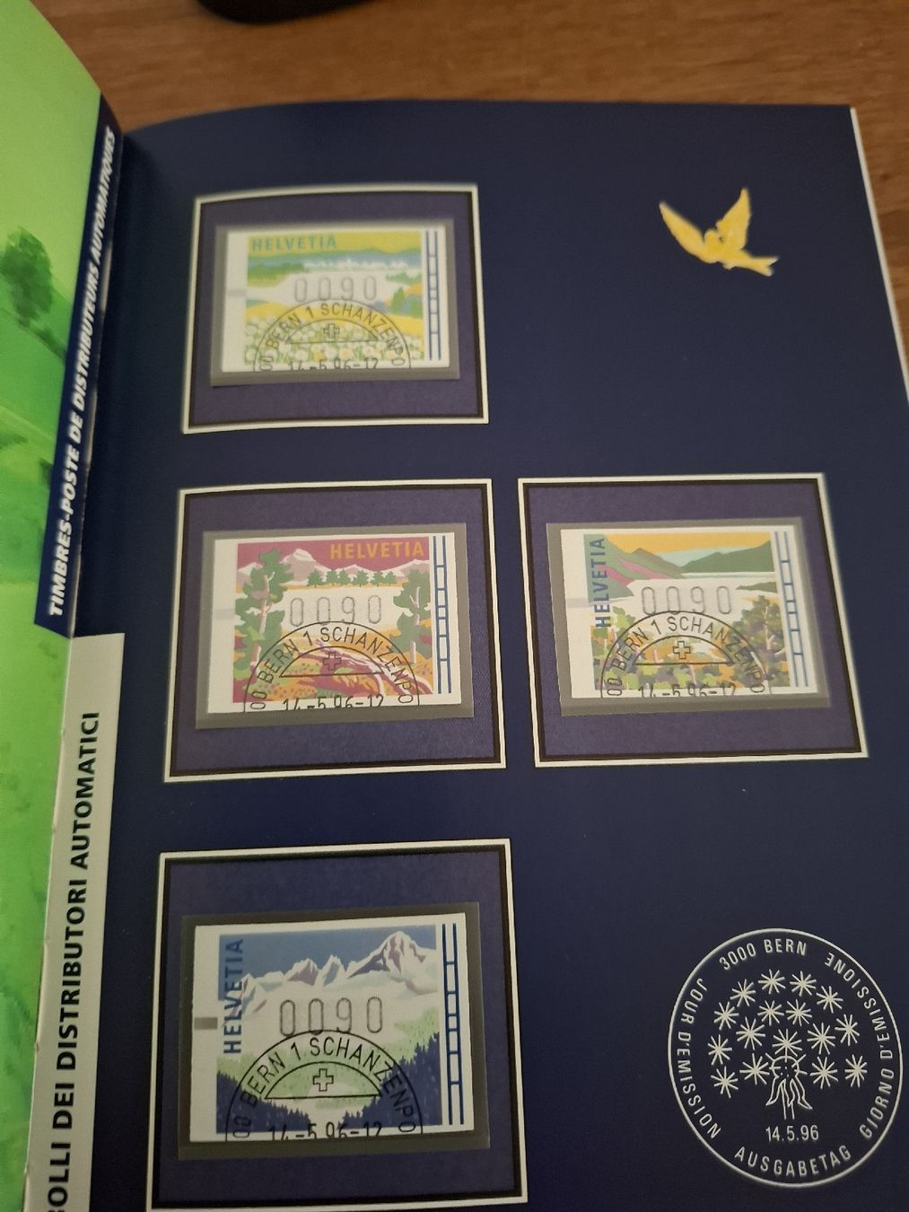 Tutti i francobolli: Jahrbuch 1996 Schweizer Briefmarken – Nuovo (secondo la descrizione) da Glarus venduto da Strubeli0 3