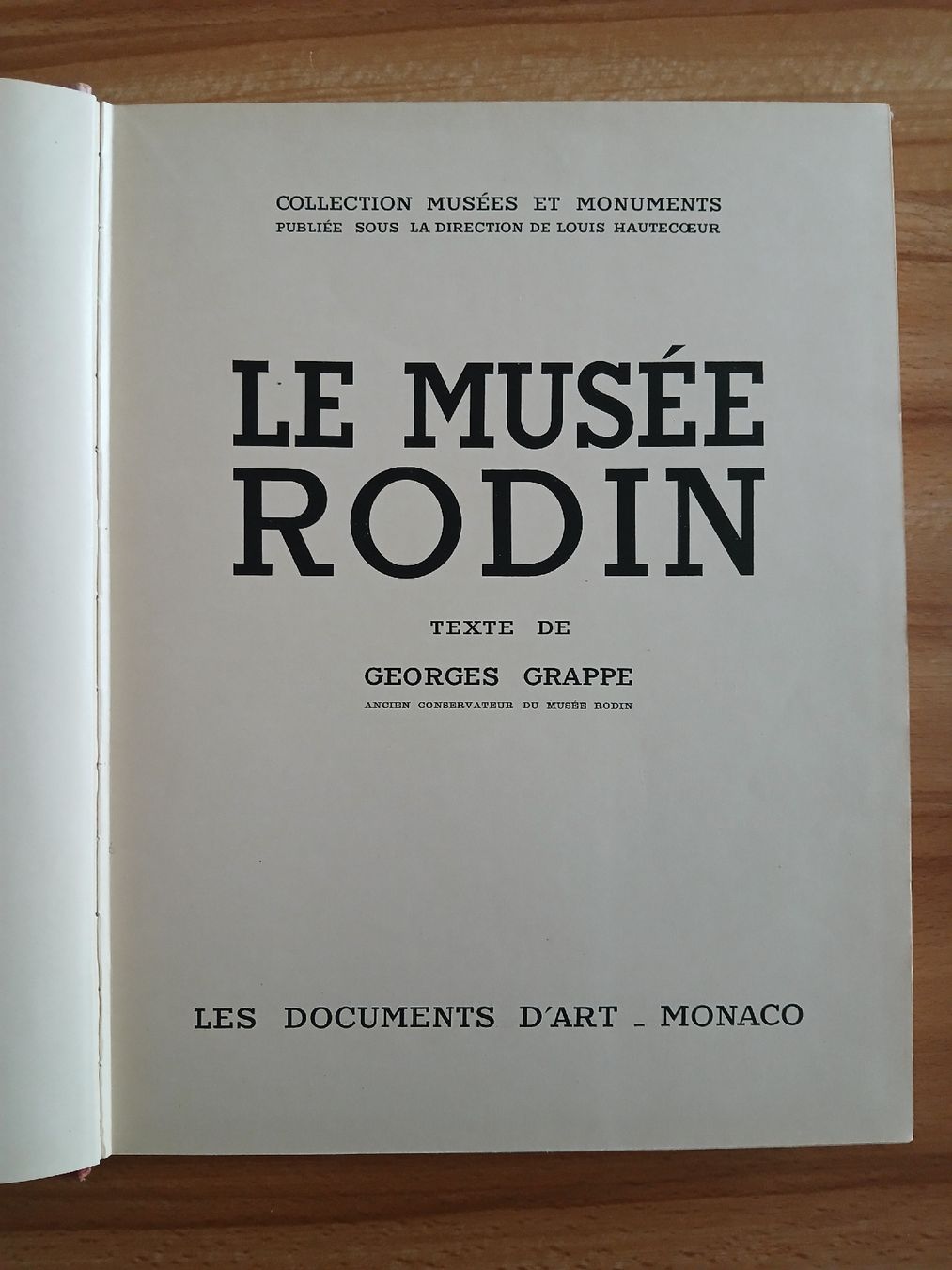 Libri: Le musée Rodin - Grappe Georges - 1944 – Usato da Le Sentier venduto da arc_2thy 1