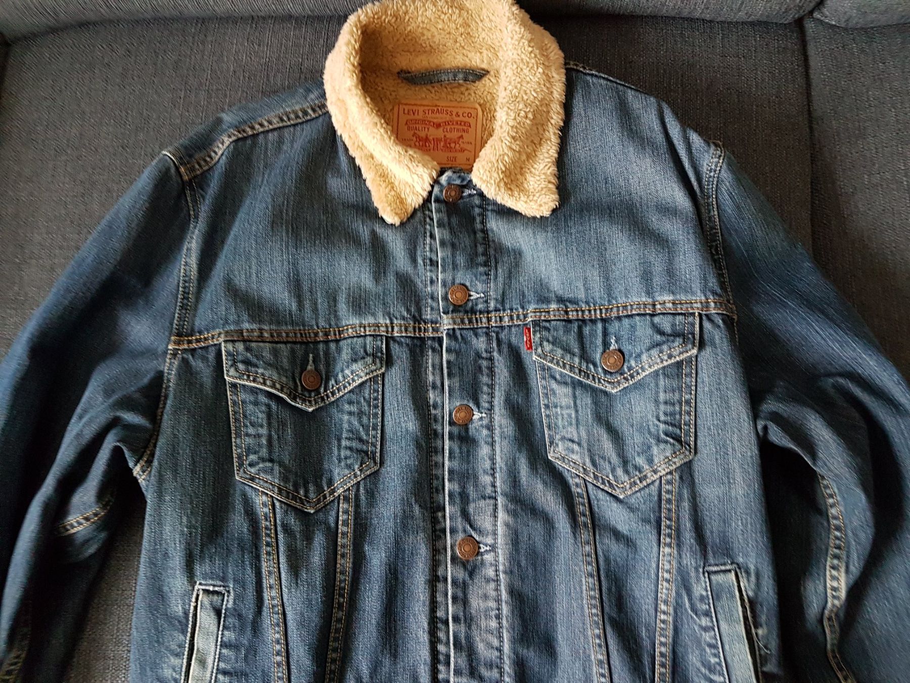 Giacche: Levi's Levi Strauss - 71550 Jeans Jacke Trucker – Usato da Schaffhausen venduto da wriggler_bock