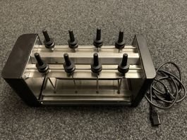 Stockli rotierender Tischgrill für 8 Personen
