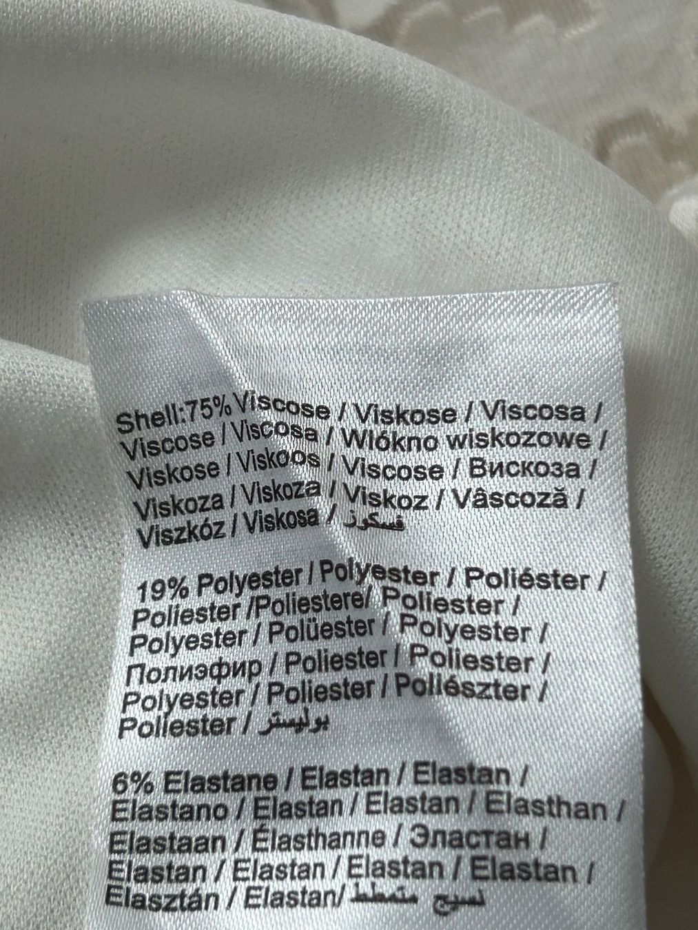 Vero Moda Top: Vero Moda Top, Gr. M,  Elfenbein, – Usato da Horn venduto da Resvi 4