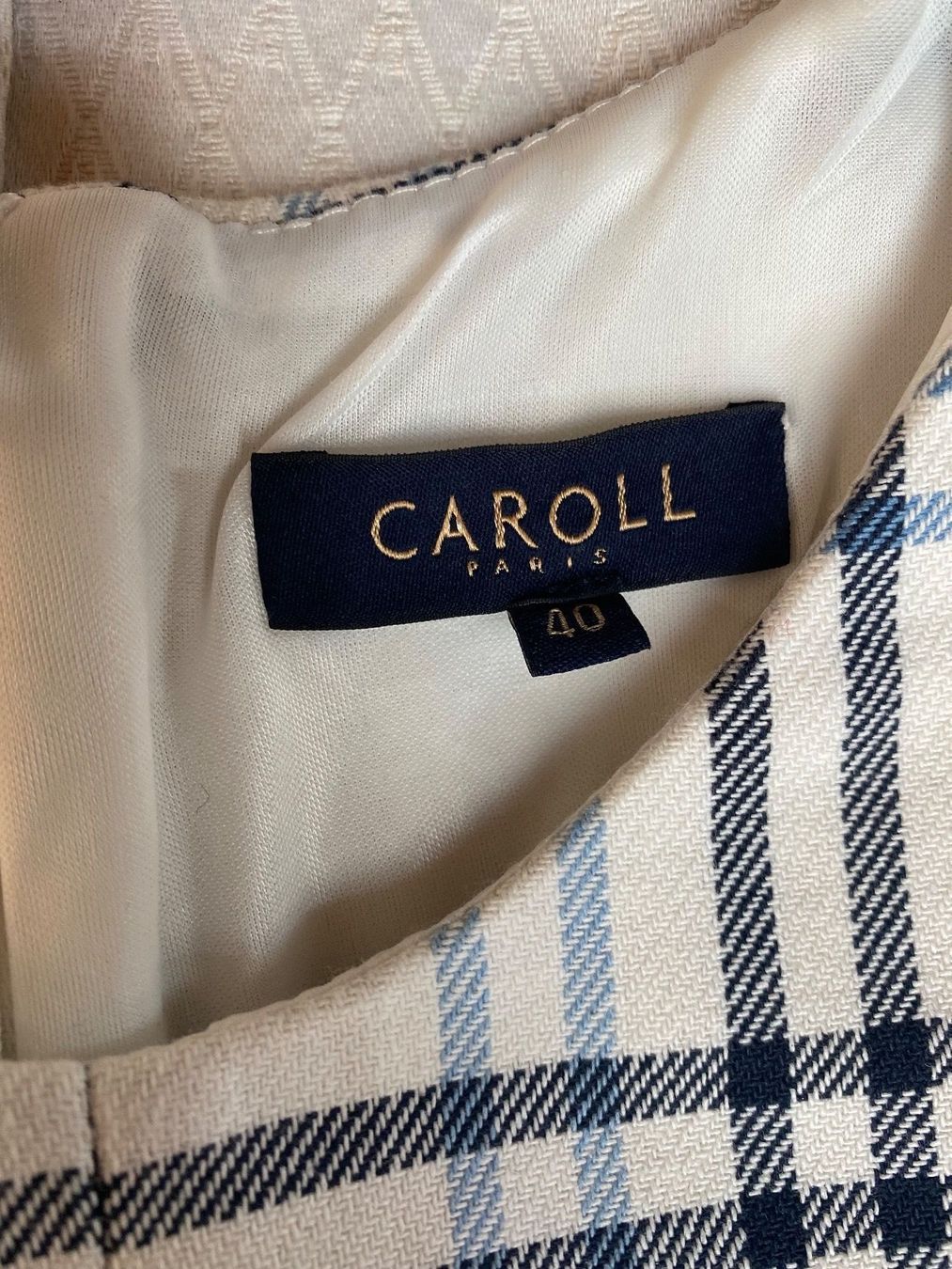 Vestiti: Caroll Robe blanc crème 38 – Nuovo (secondo la descrizione) da Genolier venduto da ber_j8yx 2