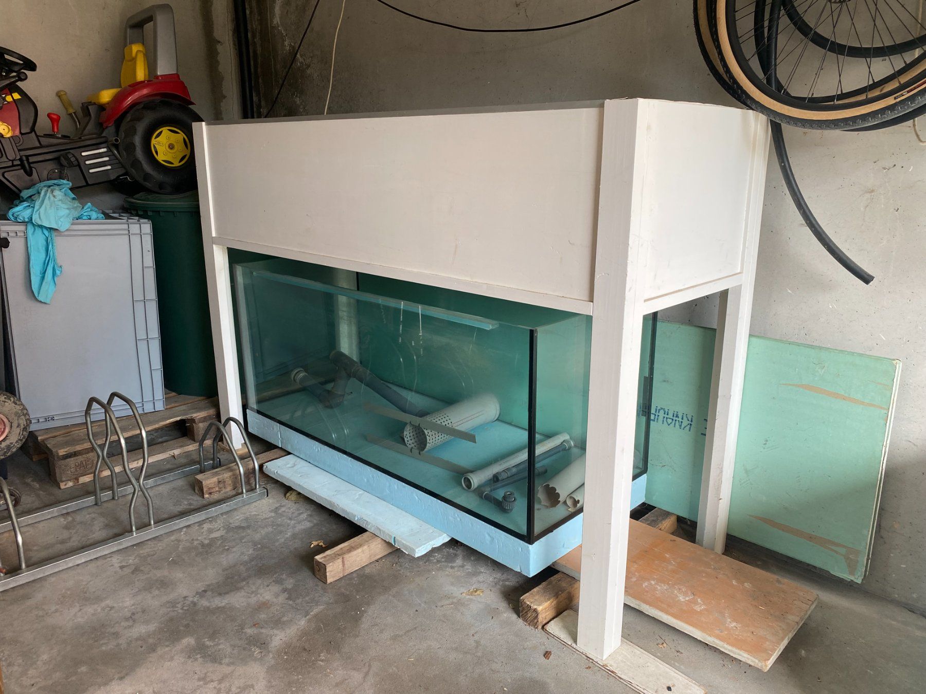 Aquarium: Aquaponik System Marke Eigenbau – D'occasion à Kriessern par Laurastar05 2