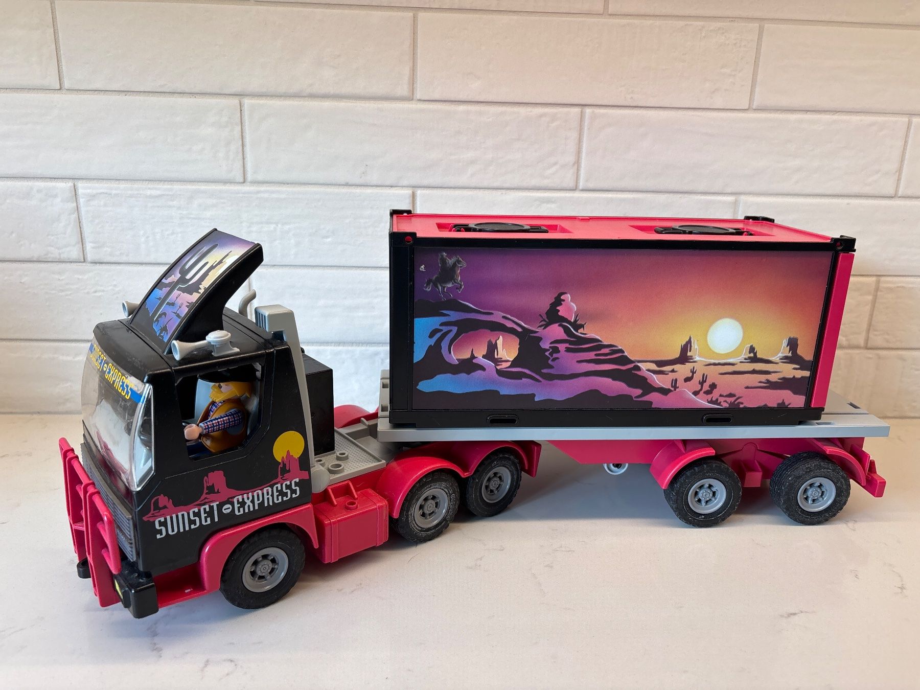 Playmobil Jouets: Playmobil Truck Sunset Express – D'occasion à Gollion par Hampton