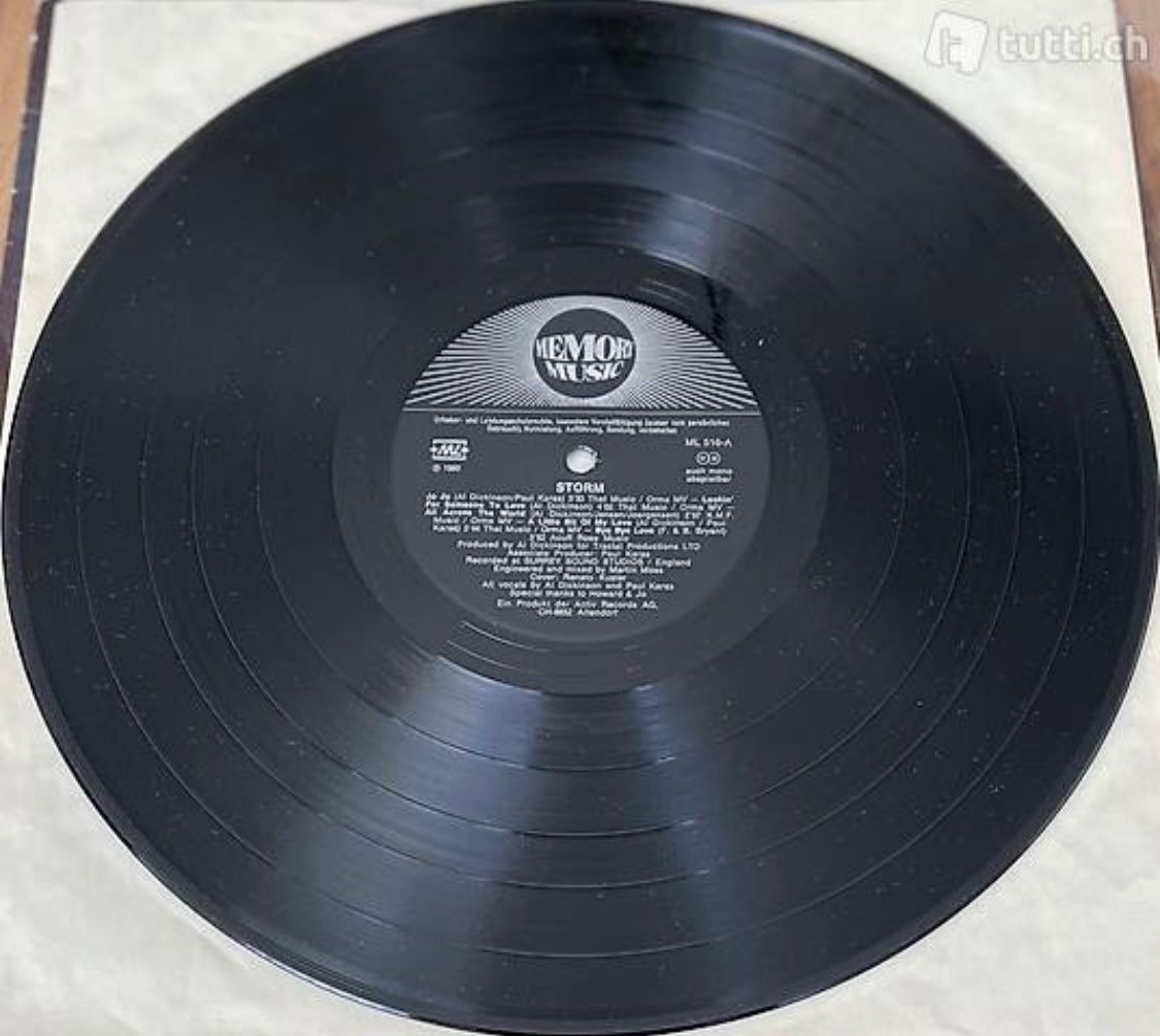 Dischi in vinile: Storm, Vinyl LP Rock Album – Usato da Aadorf venduto da Assyrian-Bazar 2