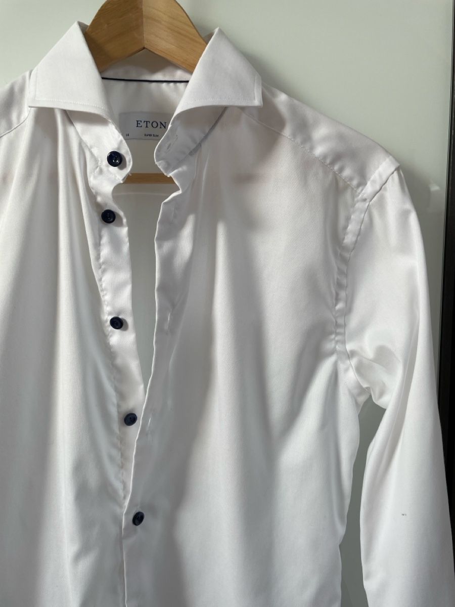 Camicie: Eton Super Slimfit Hemd Size 38 – Usato da Uznach venduto da Player6 3