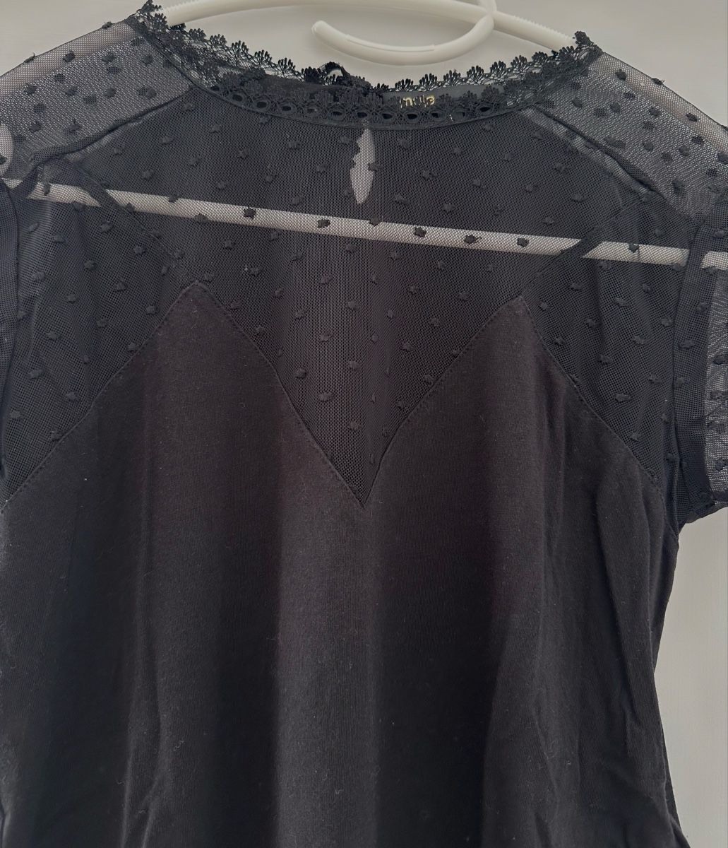 Maje T-shirt: Maje Black T-shirt Size 1 – Nuovo (secondo la descrizione) da Zürich venduto da juz_2t2j 1