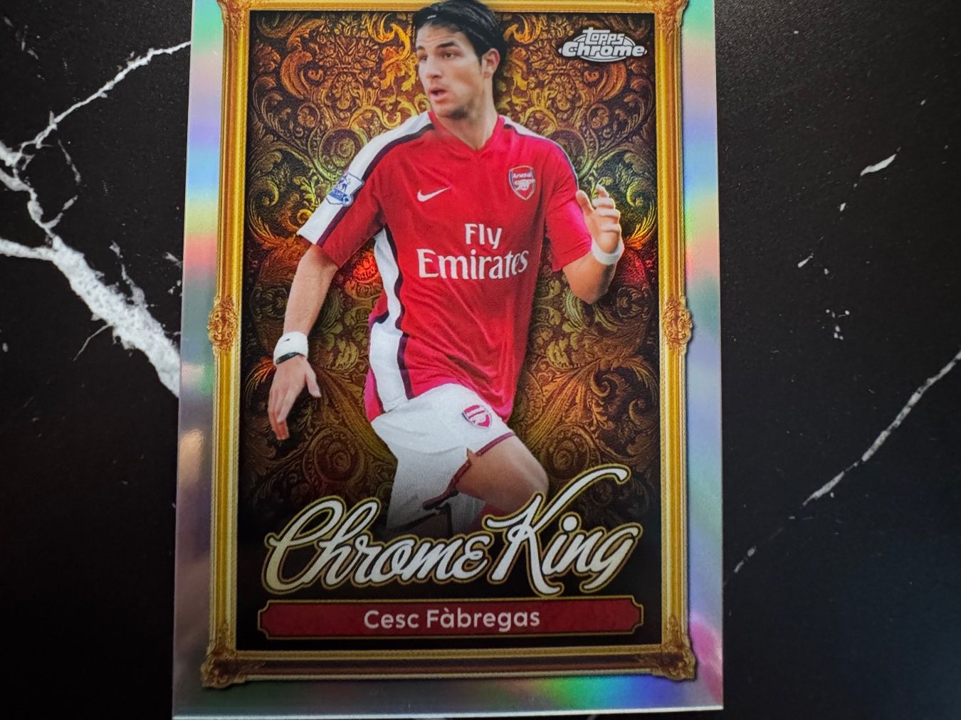 Topps Carte collezionabili: CESC FABREGAS TOPPS CHROME KING – Usato da Crans-Montana venduto da sta_9srp