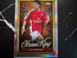 CESC FABREGAS TOPPS CHROME KING
