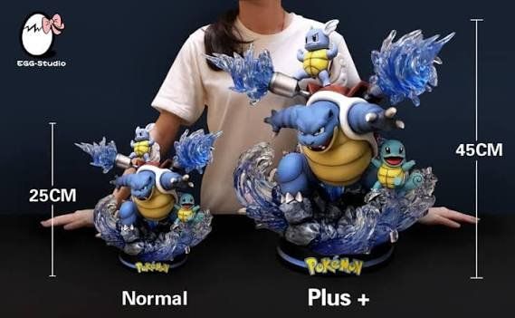 Pokémon Statuette: EGG Studio Pokemon Starter – Usato da Niederrohrdorf venduto da elwey 2