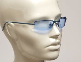Coole Damenbrille in der Modefarbe babyblue