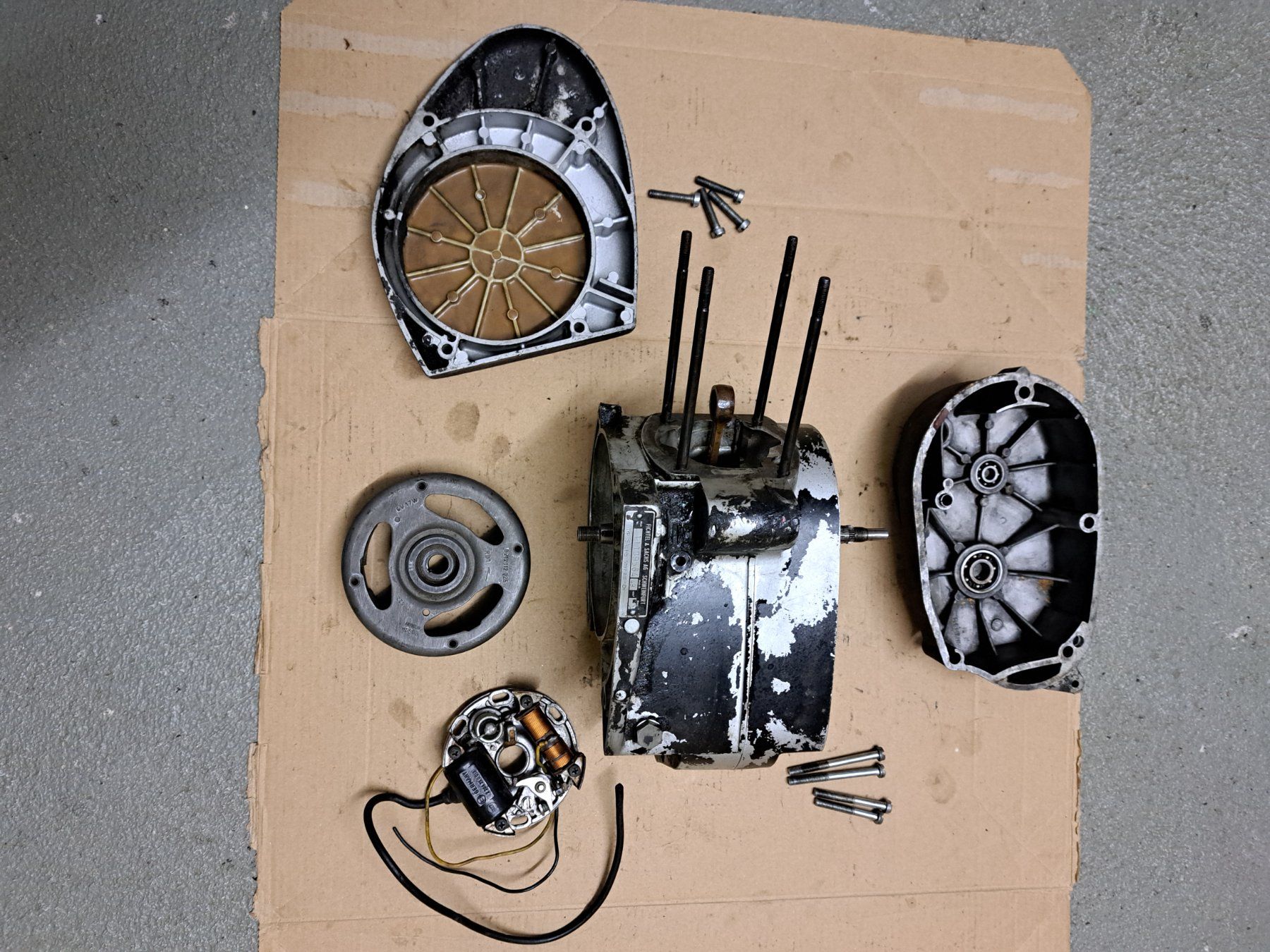 Sachs Motoren: Sachs Motor 503 AB – Defekt aus Boswil von Mriesen