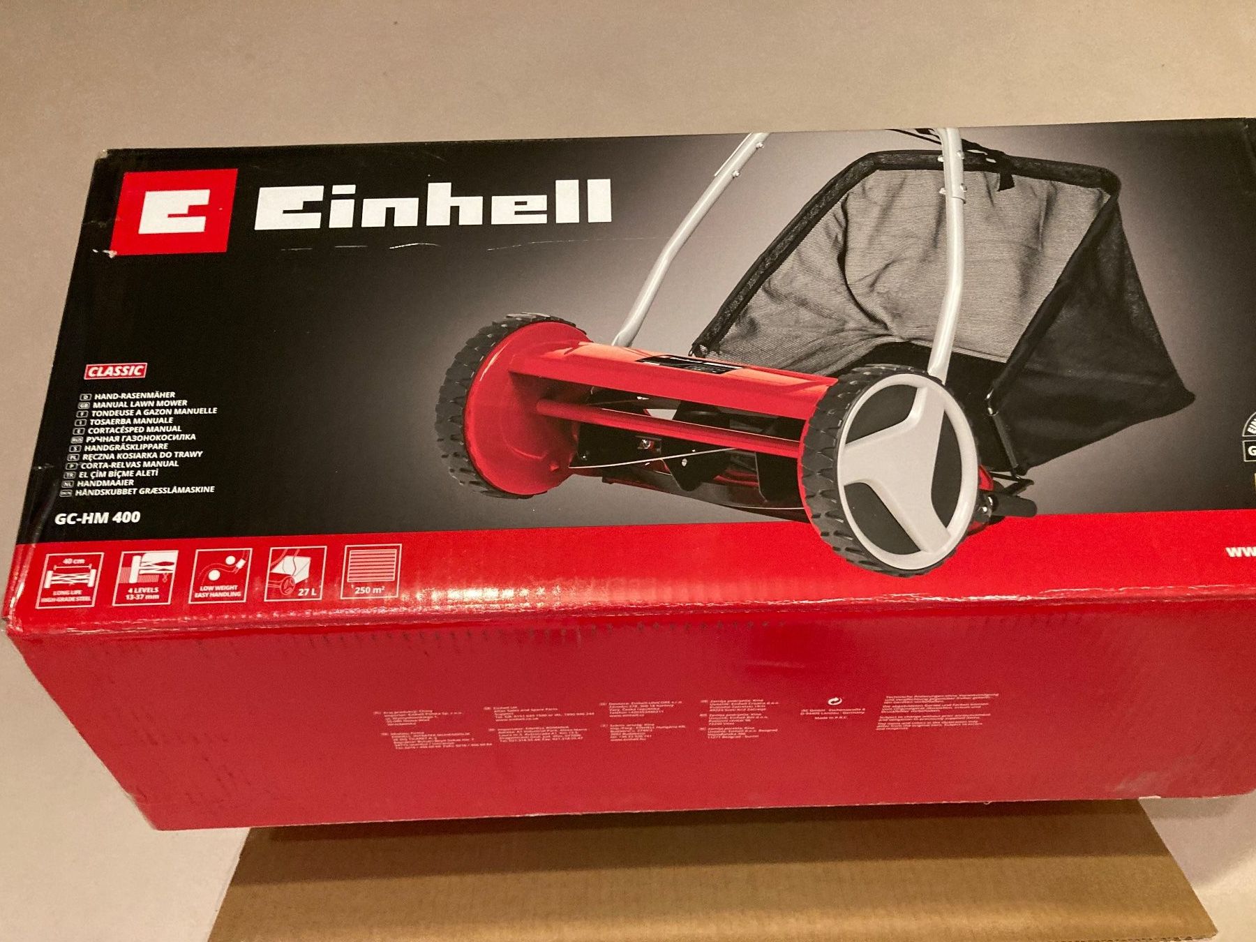 Tagliaerba: Hand-Rasenmäher Einhell CLASSIC mit Fangkorb, top Zustand – Nuovo (secondo la descrizione) da Ottenbach venduto da Monique055 1