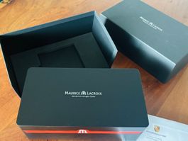 Original Maurice LaCroix Uhrenbox Ausführung Mahindra Racing