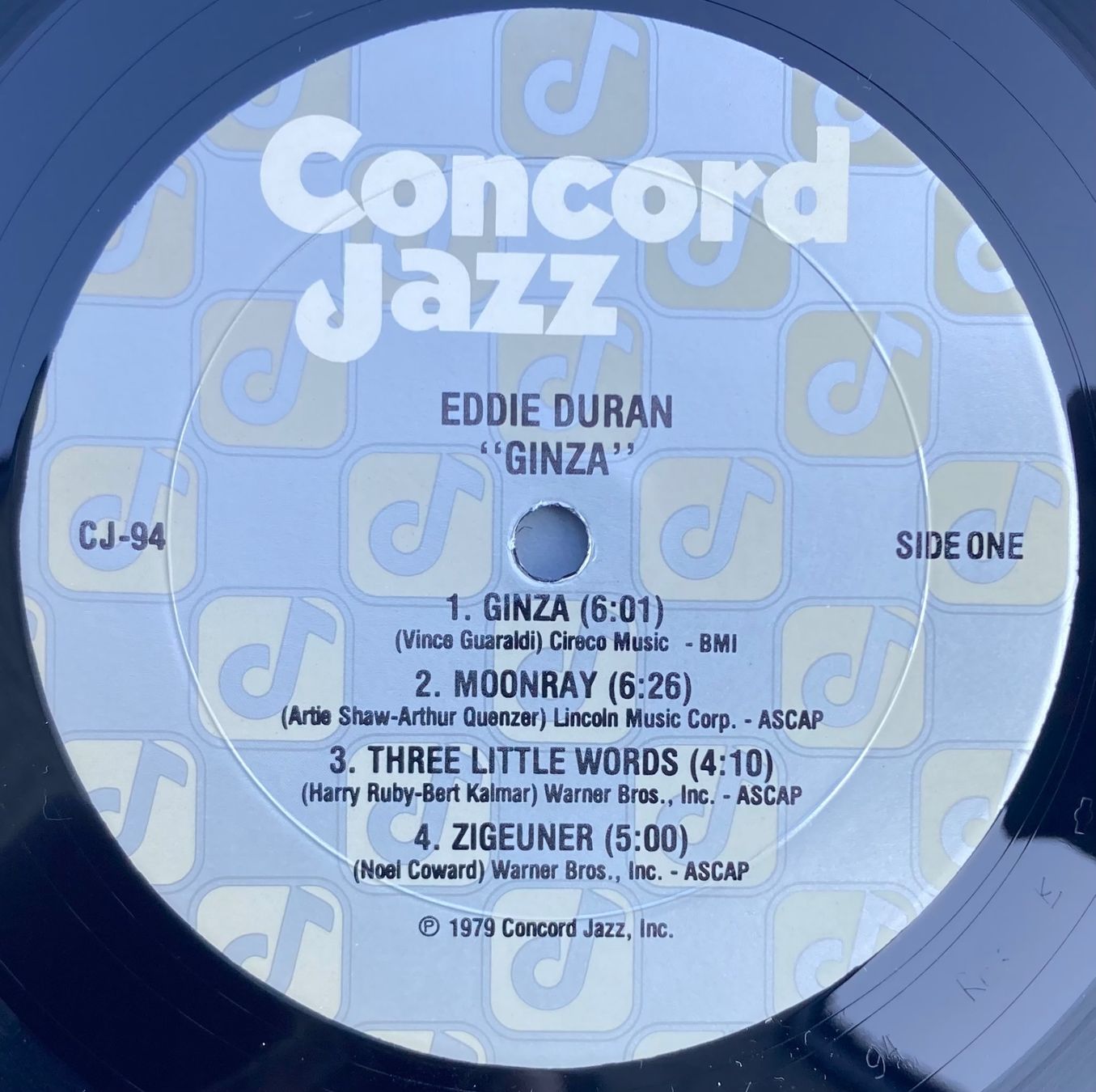 Schallplatten: EDDIE DURAN - GINZA – Gebraucht aus Poliez-Pittet von Newtown-Records 2