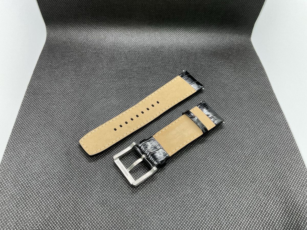 Bracciali & Braccialetti: Cinturino in pelle nero 25mm – Nuovo (secondo la descrizione) da Pregassona venduto da TheWatchClub 1
