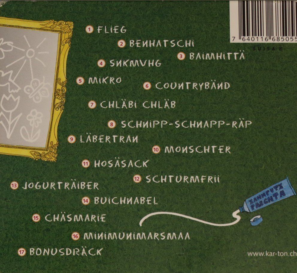CD: Schturmfrii – Karton – Usato da Luzern venduto da CONTENTI 2
