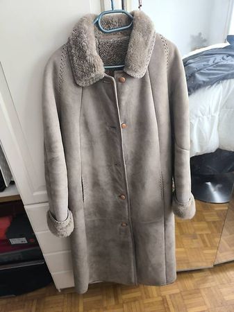 Manteau Friitala, en mouton retourné.