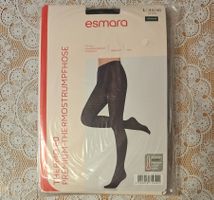 Esmara Premium Thermo Strumpfhose 80den Gr.L Schwarz Matt