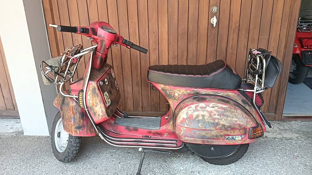 Route: Piaggio Vespa PX 125 E rat  – D'occasion à Mendrisio par Andrewgrims 2