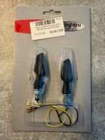 Motorrad LED Blinker schwarz getöntes Glas
