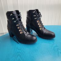 Stiefelette  ,Schnürboots , schwarz , Grösse 40