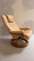 Relaxsessel aus Leder in Beige von Himolla