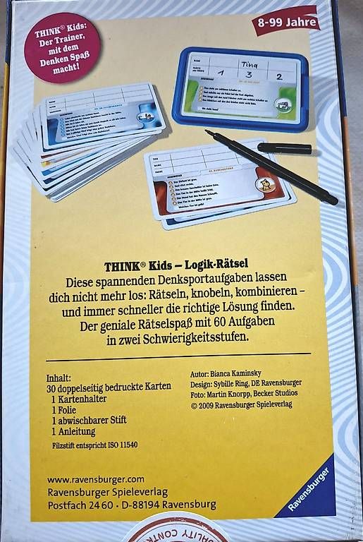 Giochi: Think Kids Logikrätsel Denkspiel – Usato da Eschlikon TG venduto da ylf