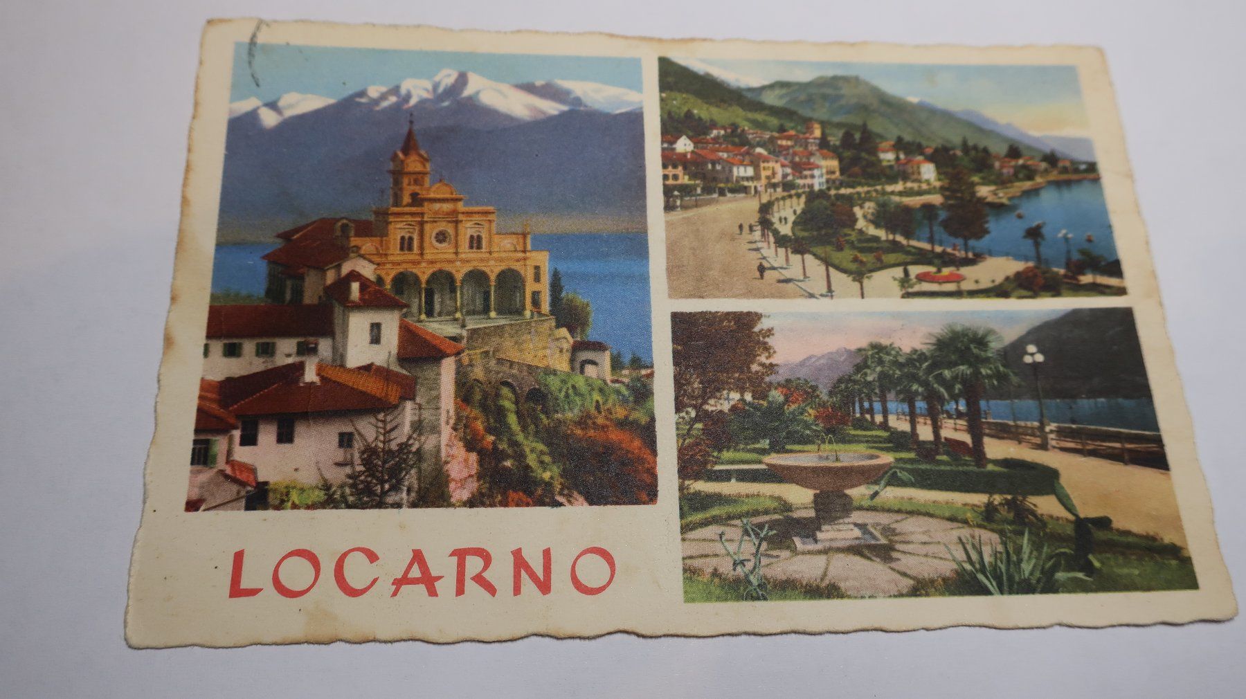 Cartoline postali: Locarno Multivues – Usato da Cormoret venduto da Pascalll2001 1