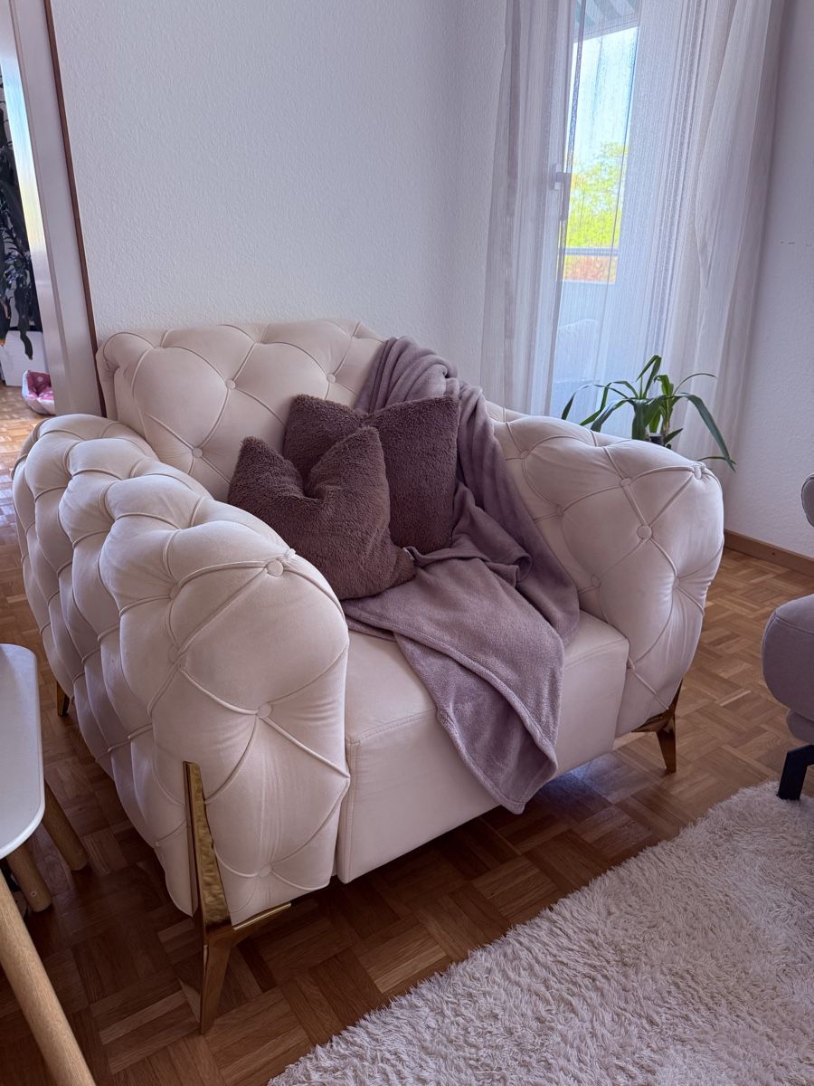 Poltrone: Sessel beige – Nuovo (secondo la descrizione) da Riehen venduto da daj_h5pf 2