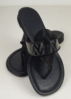 PAUL GREEN Damen Flipflop Schwarz Gr. 37