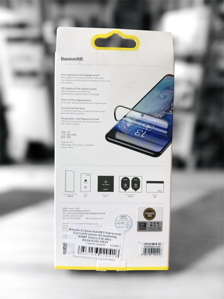 Cover & Protezioni schermo: Kit de 2 protections Écran pour S20 ultra – Nuovo e nell'imballaggio originale da Morges venduto da DigiAC 2