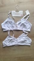 Lot 2x Soutiens-gorge blanc AFFAIRS Soft BH 95B, coton, NEUF