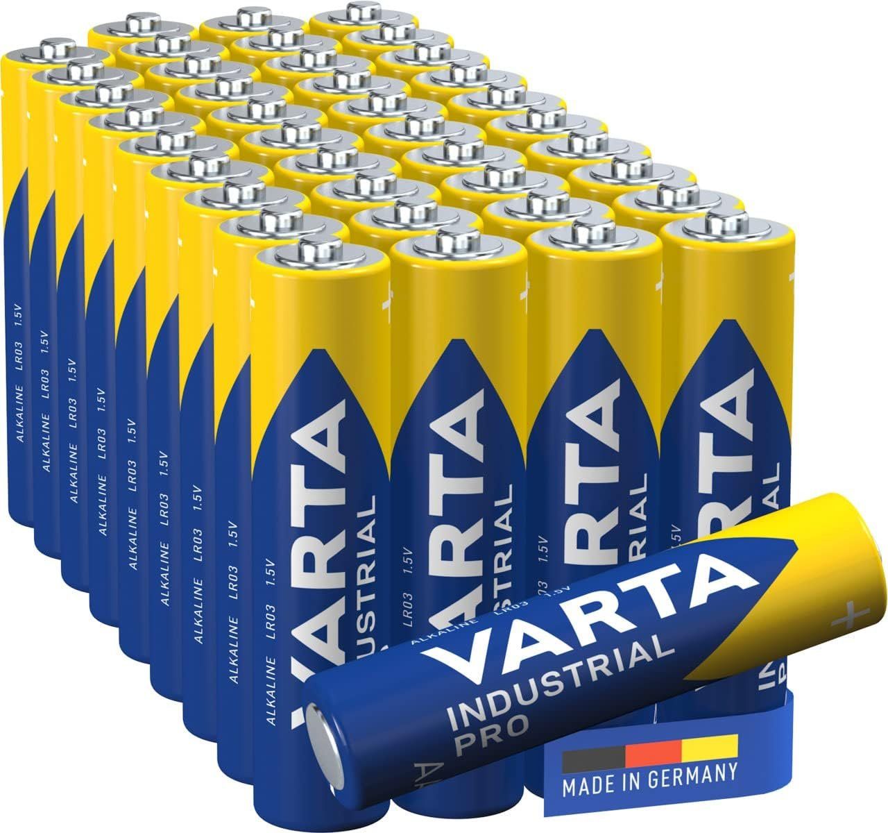 Varta Caricatori & Batterie: 40 Stück Batterie Batterien AAA Varta Notfall Camping – Nuovo e nell'imballaggio originale da Hundwil venduto da Stallone5