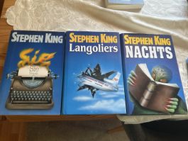 Stephen King Buch Set "Sie", "Langoliers", "Nachts" 3 Bücher