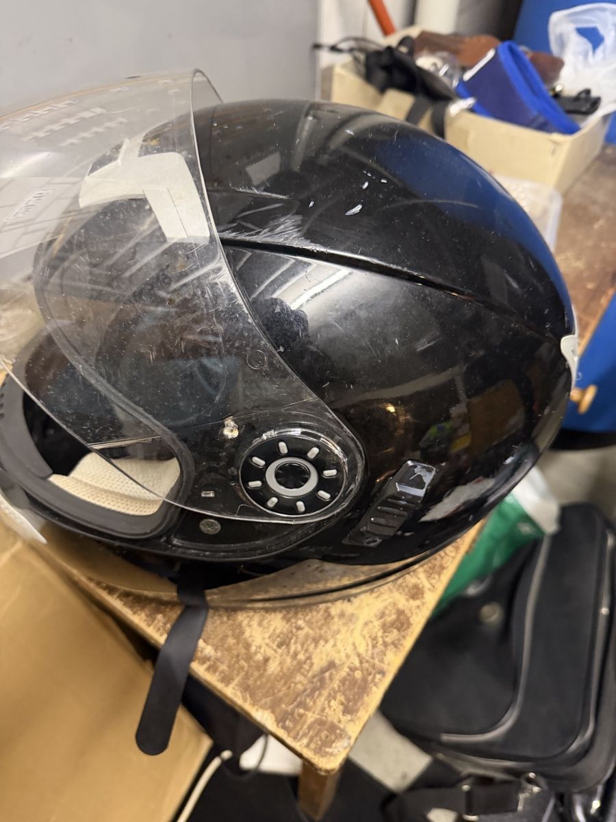 Helme & Visiere: Motorradhelm schwarz Grösse M Gebraucht – Gebraucht aus Effretikon von Rover77 4