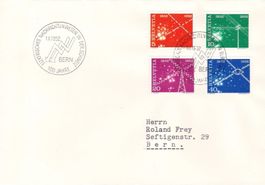 Nr. 309-12, auf FDC, SBK 80.-
