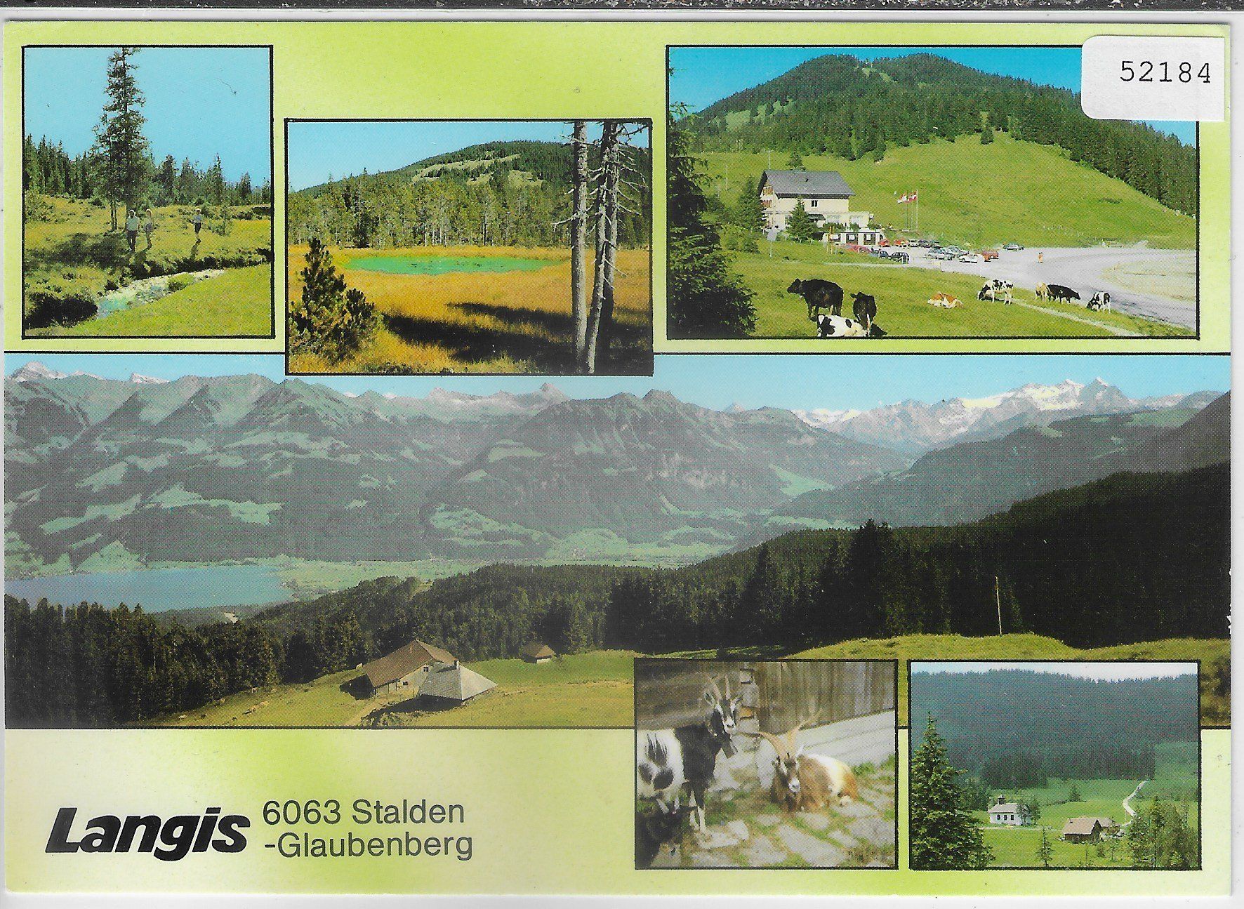 Ansichtskarten: Langis - Stalden-Glaubenberg OW – Gebraucht aus Ettingen von Kartenplanet