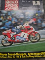 Moto Sport Schweiz 2/88  Cueni Kreation xx