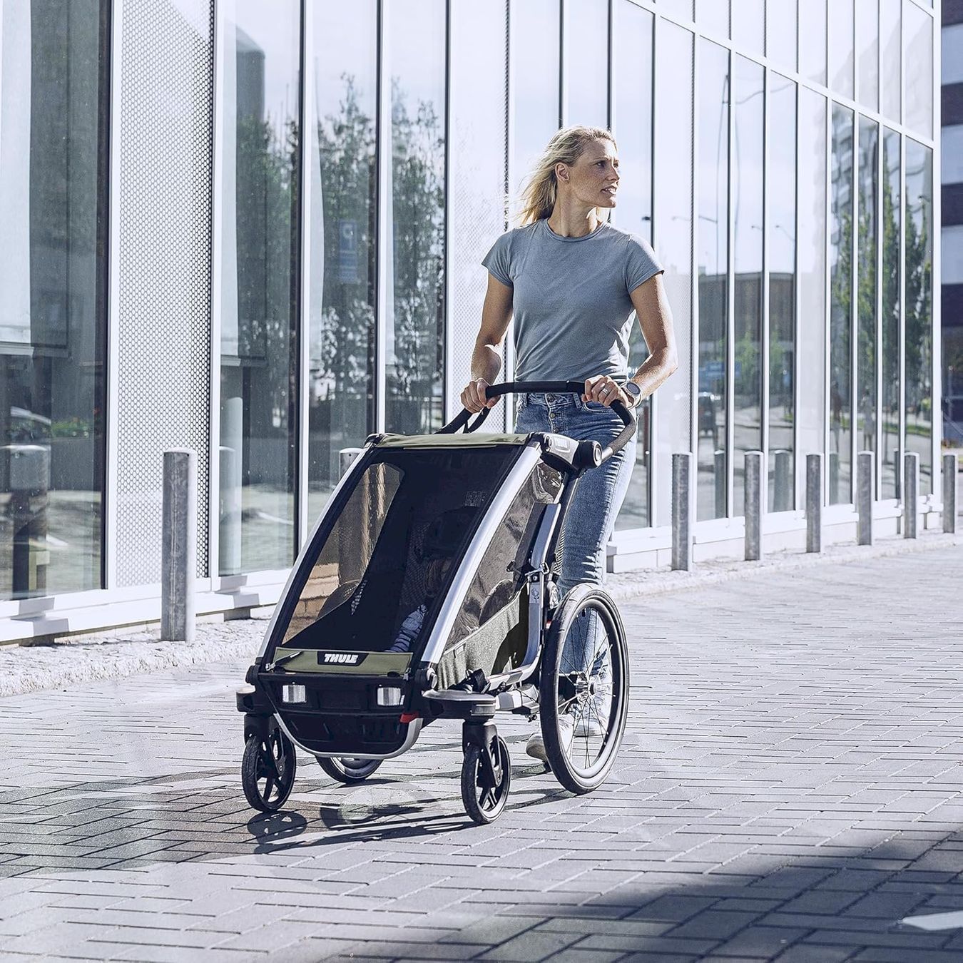 Thule Rimorchi: Thule Chariot Lite single Kinderanhänger – Nuovo e nell'imballaggio originale da Bottighofen venduto da zaap 5