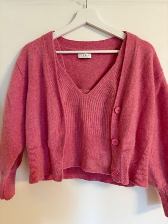 Set (Cardigan und Top) von Sandro