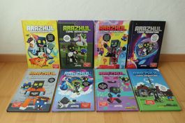 Arazhul Comic Adventure,   8 Buchbänder
