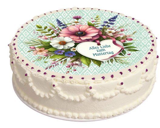 Tutte le decorazioni: Tortenaufleger, Topper, Deko, Blumen – Nuovo e nell'imballaggio originale da Dagmersellen venduto da mar_h5rk