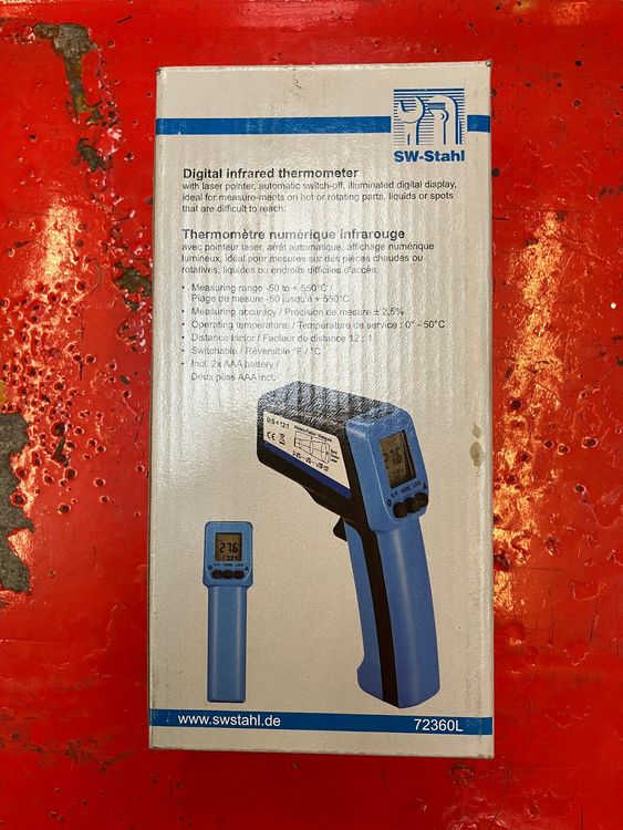 Präzises Haarthermometer 0-120°C - Mit 1m Kapillarrohr & Messingsensor - Für Flüssigkeiten & Gase