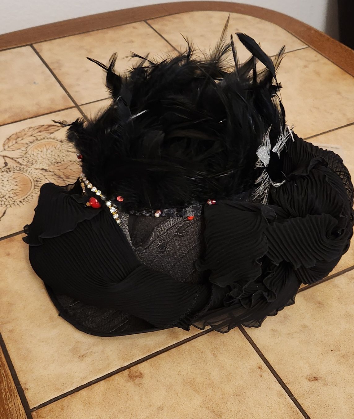 Kostüme: carnevale Giacca da domatrice Circo +Cappello piume e strass – Gebraucht aus Zürich von gra_lj62 4