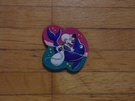 Diddl Magnet  Diddl mit Delfin