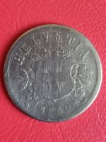 10 RAPPEN SCHWEIZ - 1850 (s)