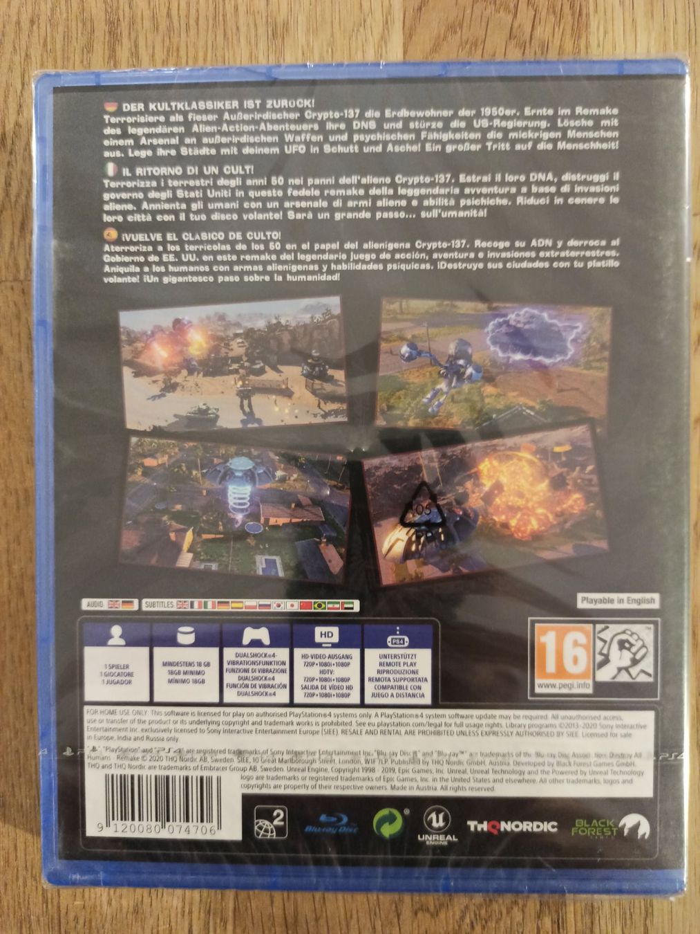 Giochi: Destroy All Humans! PS4 / PS5  Neu & Sealed – Nuovo (secondo la descrizione) da Oberweningen venduto da mar_87mx 1