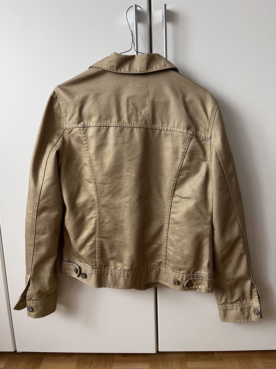 Closed Giacche: CLOSED® Jeansjacke beige Gr. L – Usato da Zürich venduto da Kleanthy 1