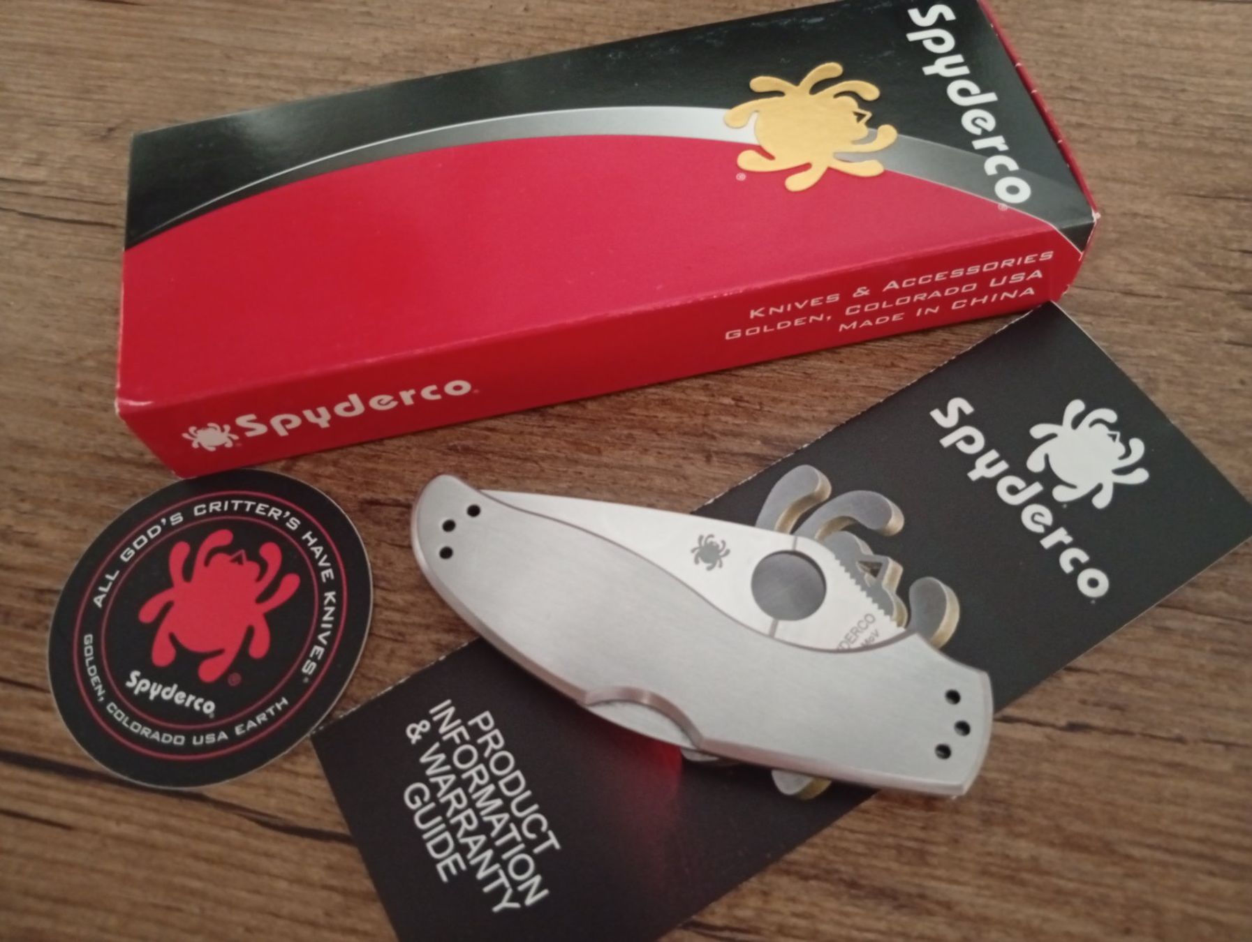 Spyderco Couteaux de poche: Taschenmesser Sackmesser Klappmesser Spyderco Uptern – Neuf avec emballage d'origine à Winterthur par Rogue01
